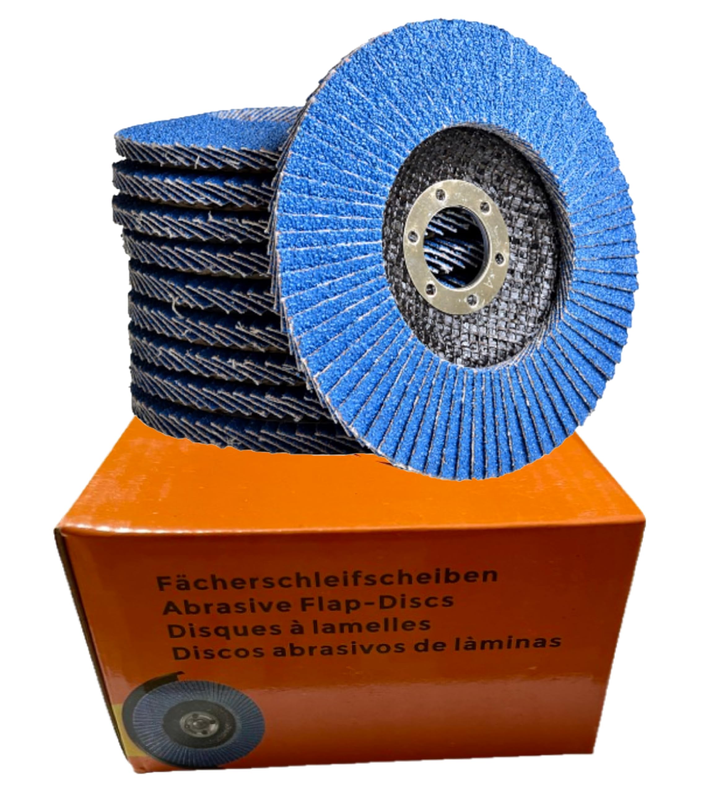 Irwin schuurschijf voor haakse slijper 125 mm korrelgrootte K40 5 stuks