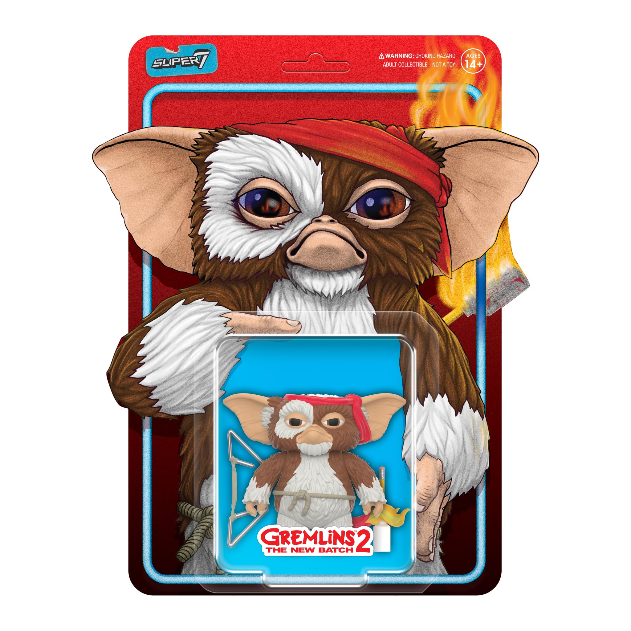 Super7 Gremlins Reaction Figure Gizmo (Battle Ready Character Card)