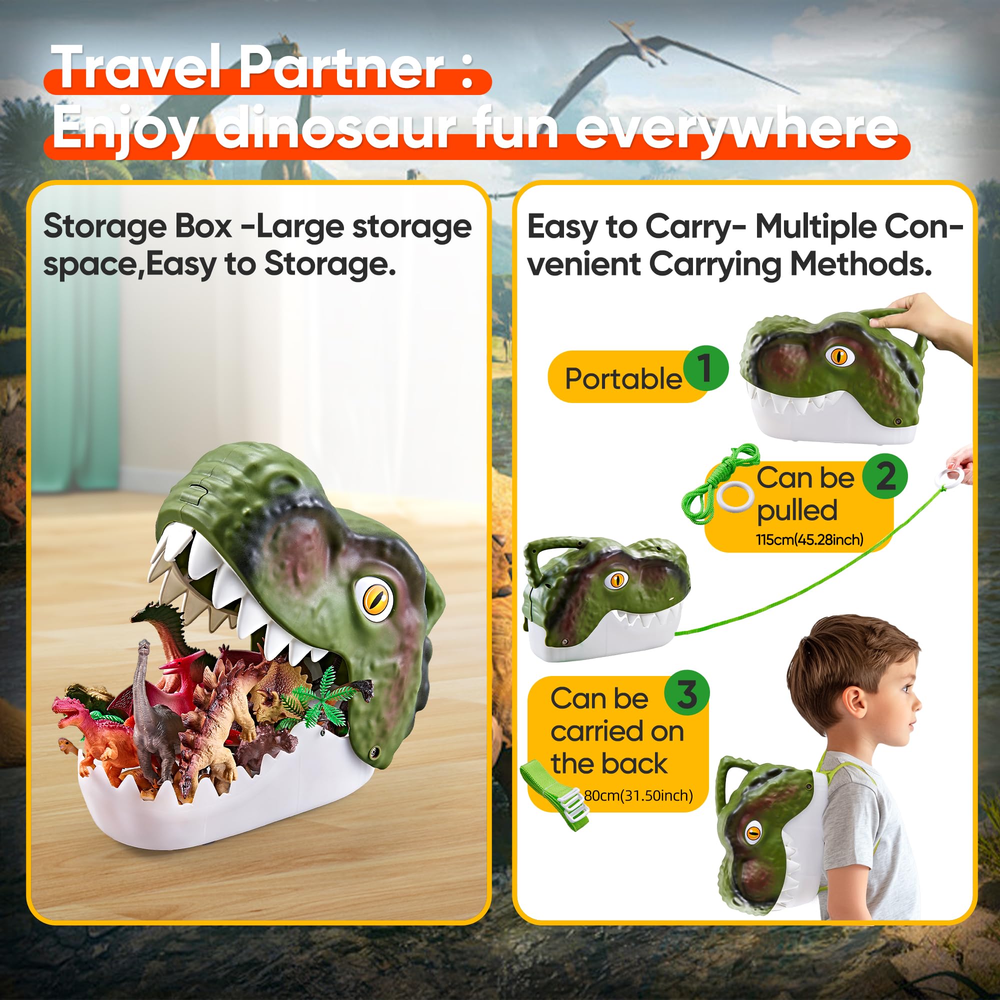 Amazon.co.jp: XINSITE 恐竜おもちゃ 46個 リアルなジュラシック恐竜