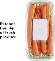 Vista 7 de OXO Good Grips GreenSaver Produce Keeper - Molinillo de ensalada grande y de buen agarre