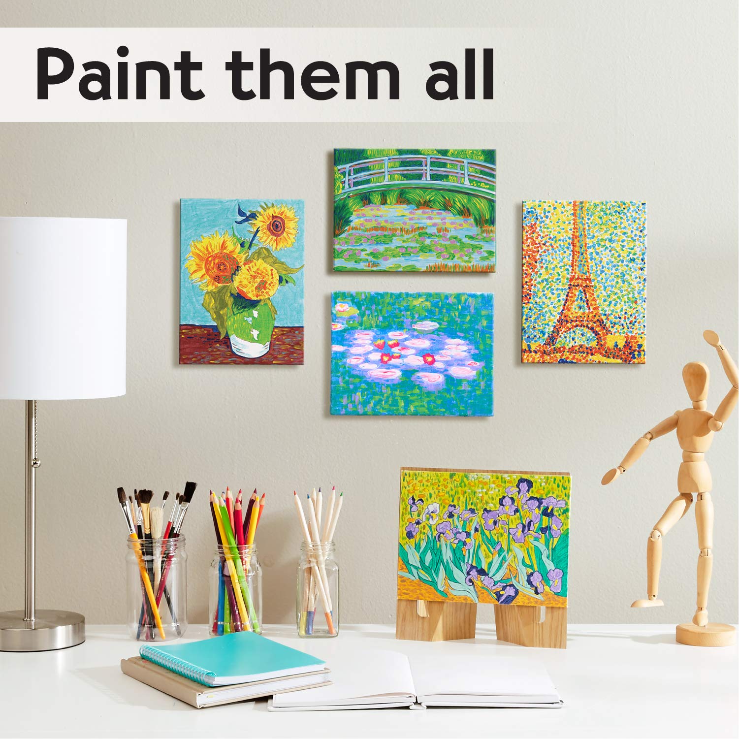 FaberCastell Museum Series Paint by Numbers Vincent Van Gogh Irises