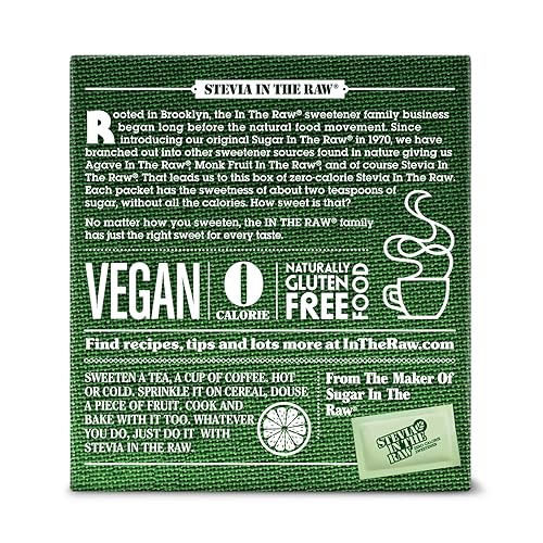 Miniatura 2 de Stevia In The Raw edulcorante a base de plantas cero calorías sustituto del azúcar edulcorante sin azúcar para café bebidas calientes y frías