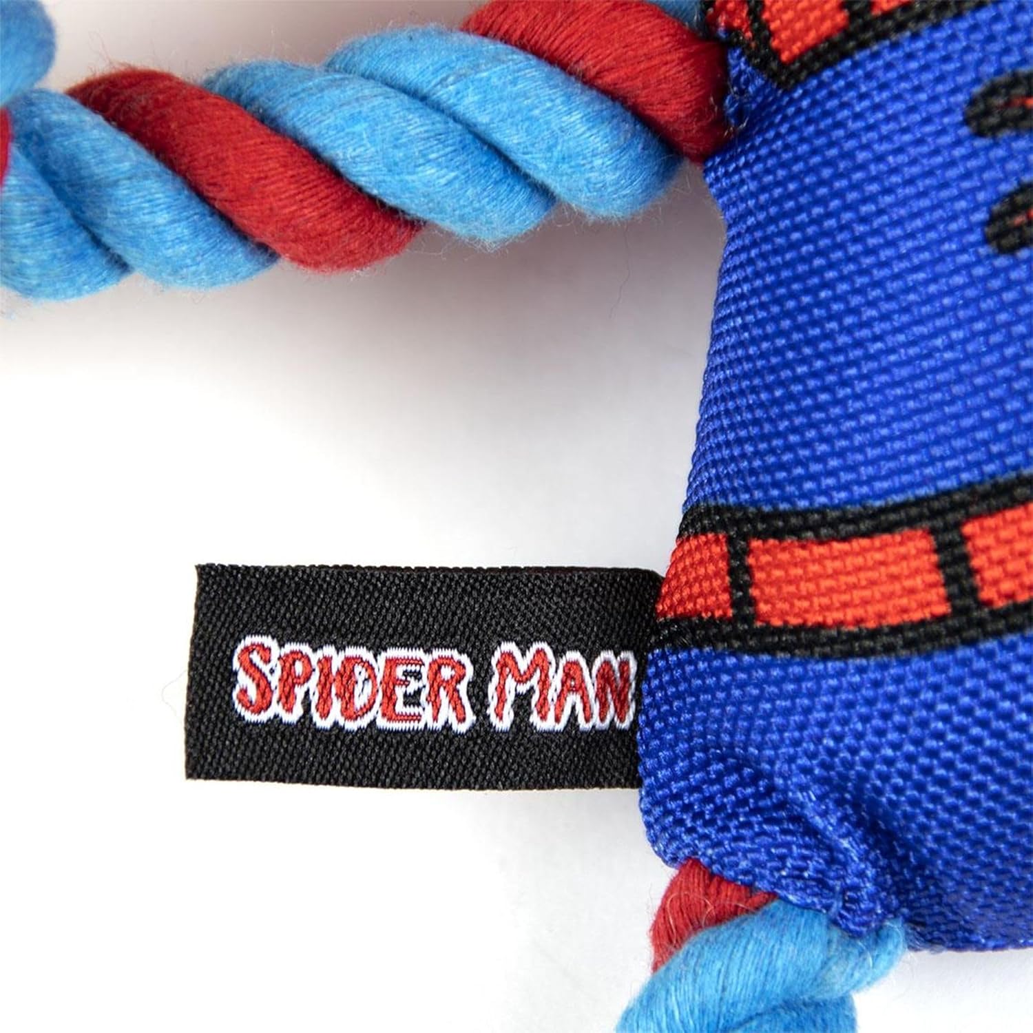 CERD LIFE'S LITTLE MOMENTS - Spiderman Dog Rope Toy - Indestructible Toys for Medium & Big Dogs - Official Marvel Licensed