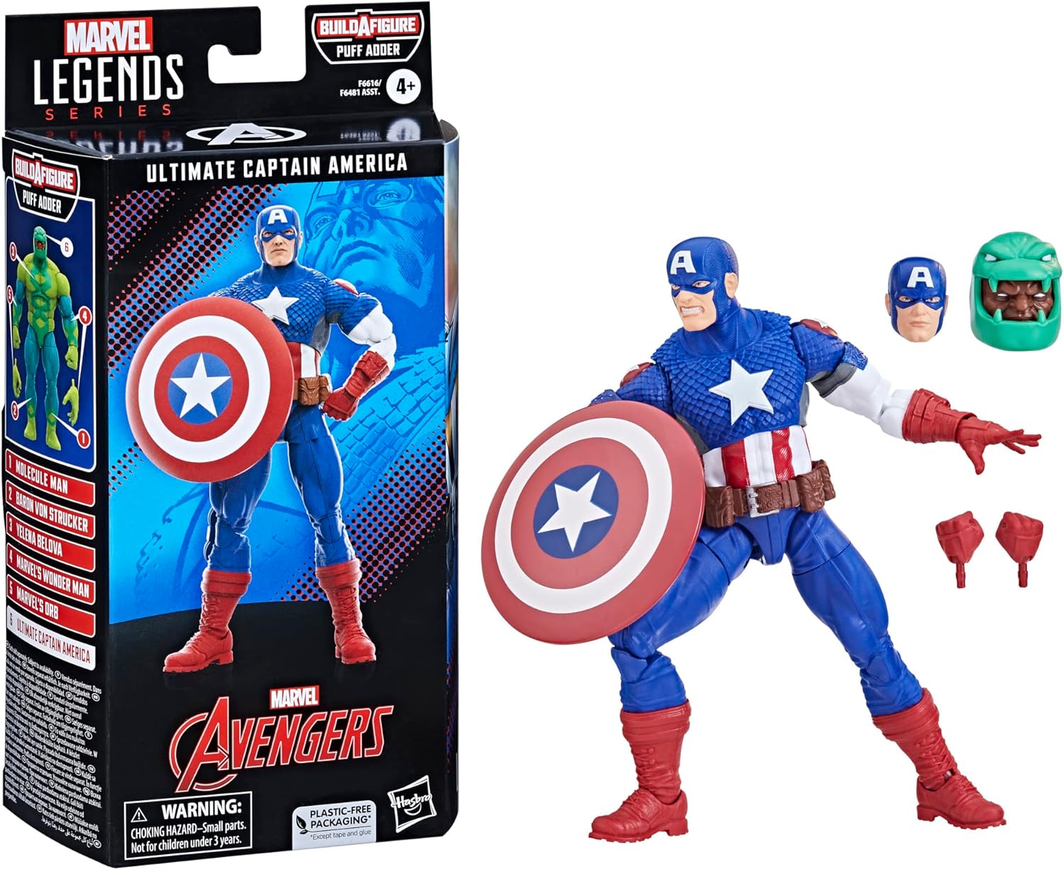 Marvel Legends Series Ultimate Captain America Ultimates Action Figure