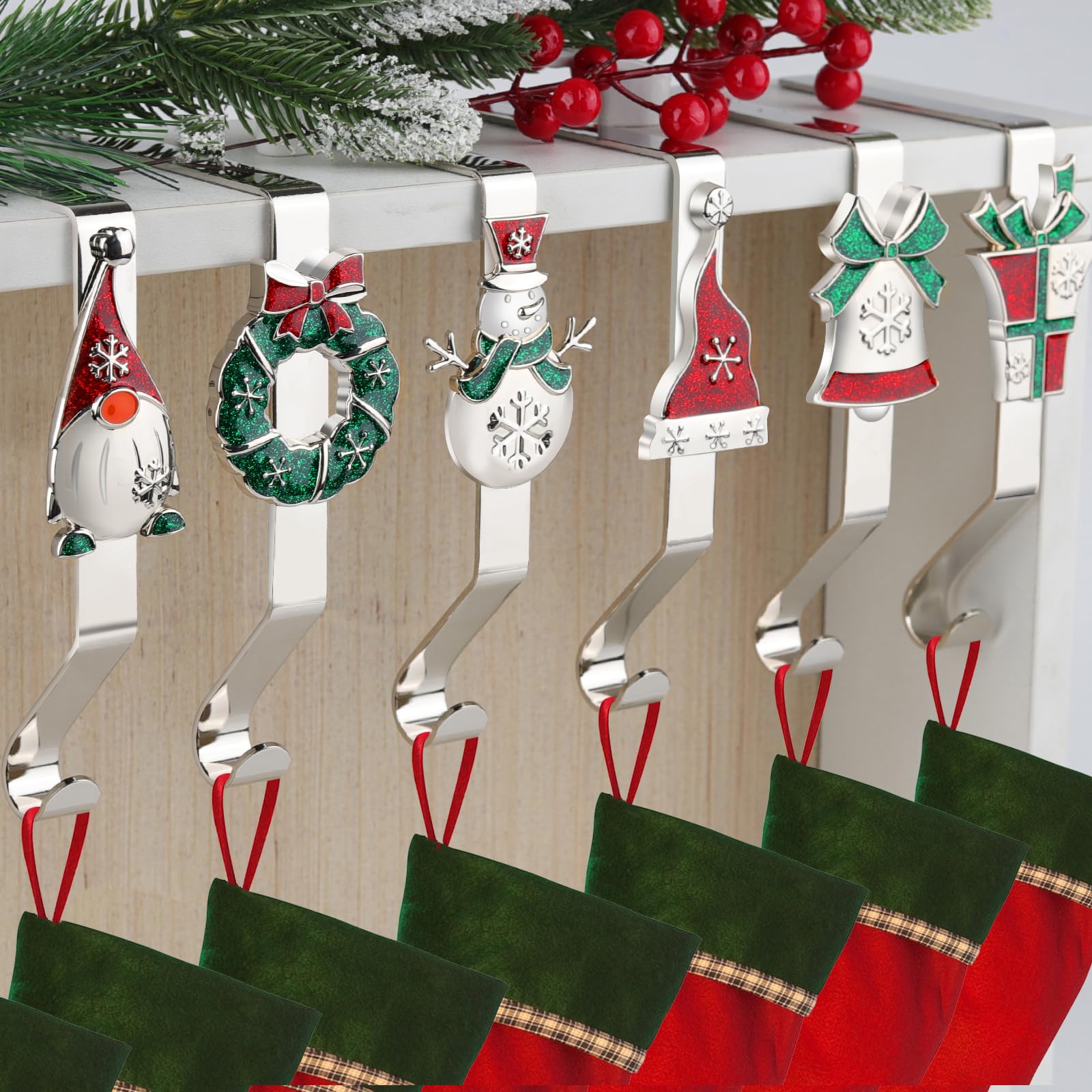 Stocking Holder Set Of 6
