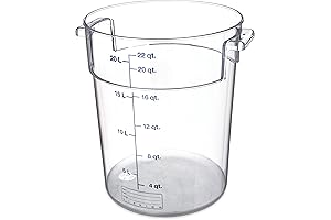 Carlisle FoodStorage Products 22 QT Round Container W/ Lid