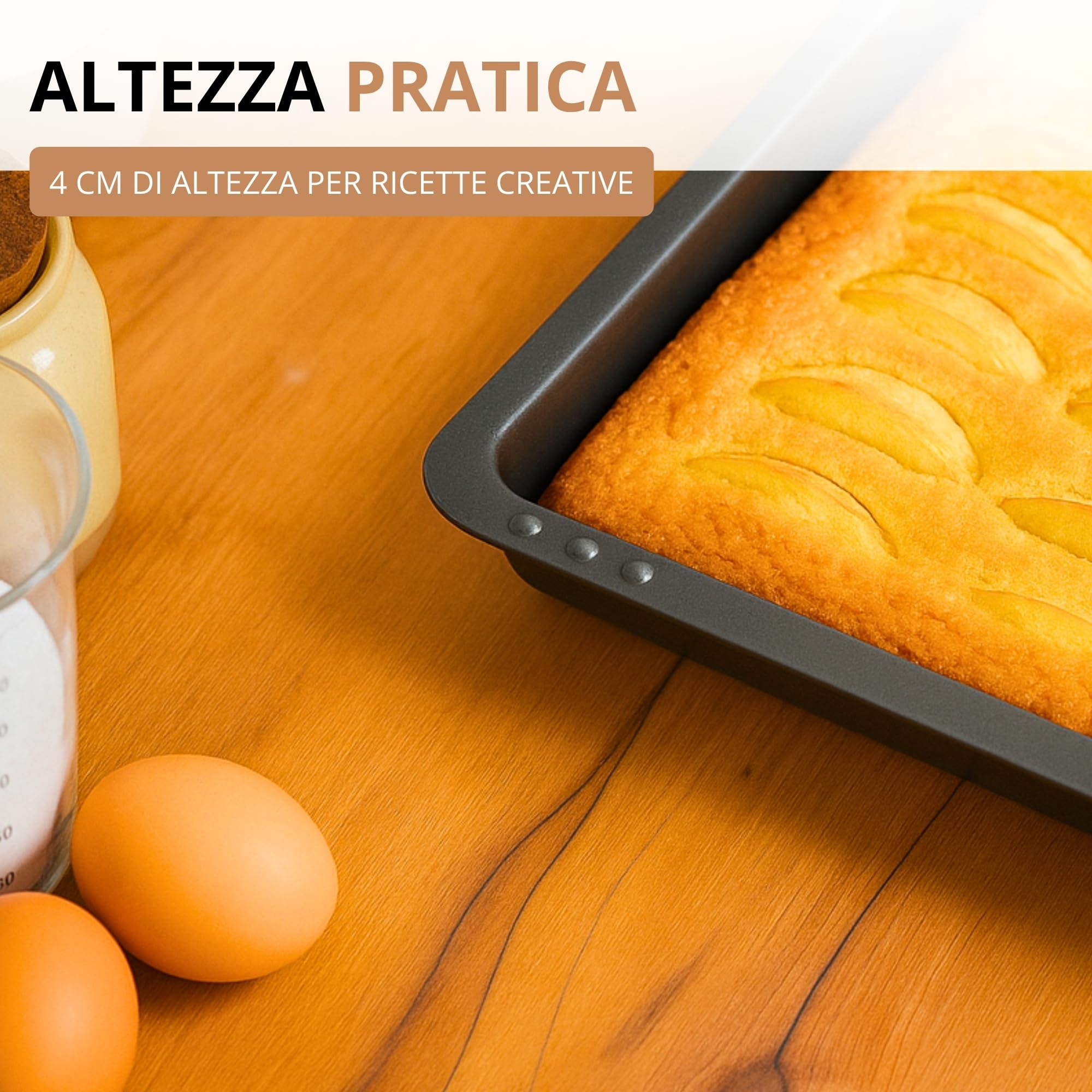 Westmark Teglia da cucina/Pirofila, Molto alta, Acciaio stampato a freddo, Back Meister, Antracite, 32962270