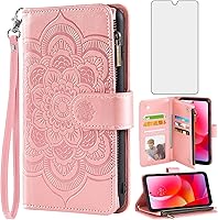 Vista 14 de Asuwish Funda de teléfono para Motorola Moto G Power 2022/MotoG Play 2023/G Pure 2021 con protector de pantalla de vidrio templado y tarjetero