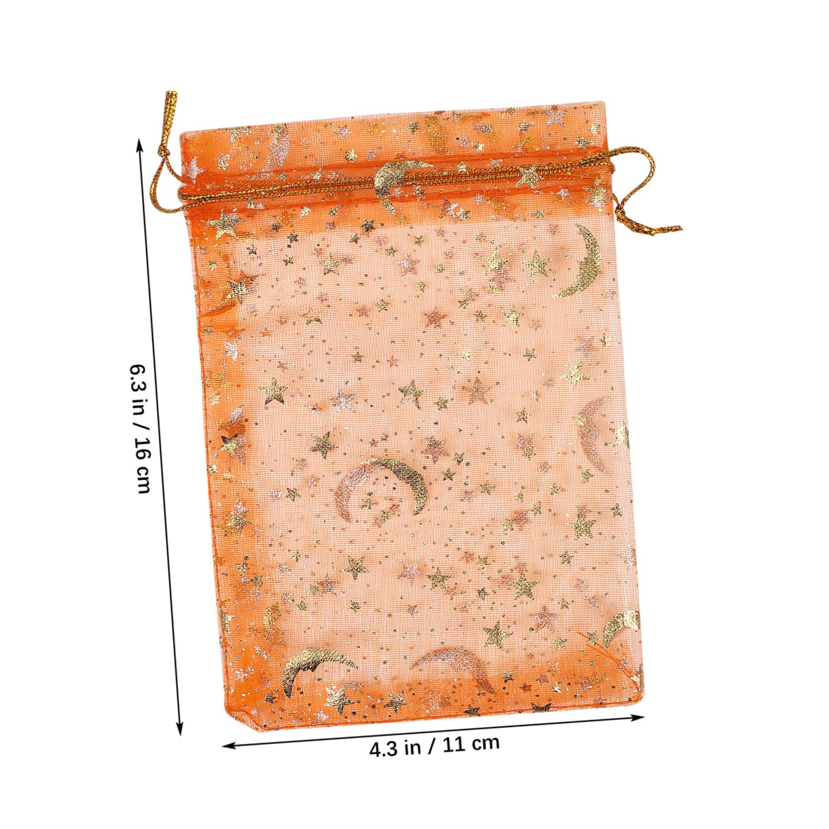 Beavorty 300 Stk Xingyue Mullbeutel Süßigkeitenbeutel Geschenktüten organza bags bonbontüten geschenketüten geschenkbeutel säckchen kleine Organzasäckchen Organzabeutel mit Kordelzug