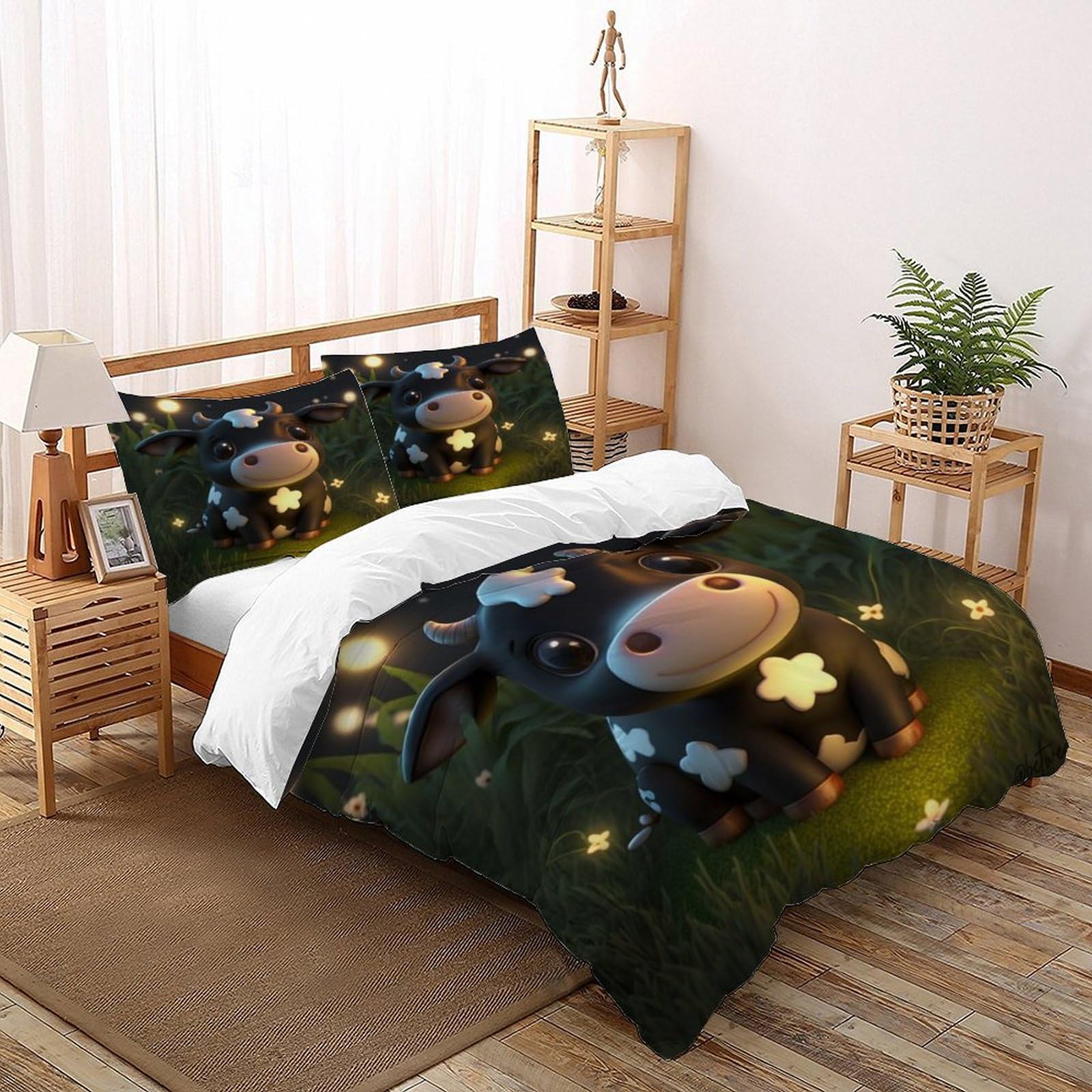 Parure de lit animal 3D pour transformer l'ambiance d'une chambre d'enfant