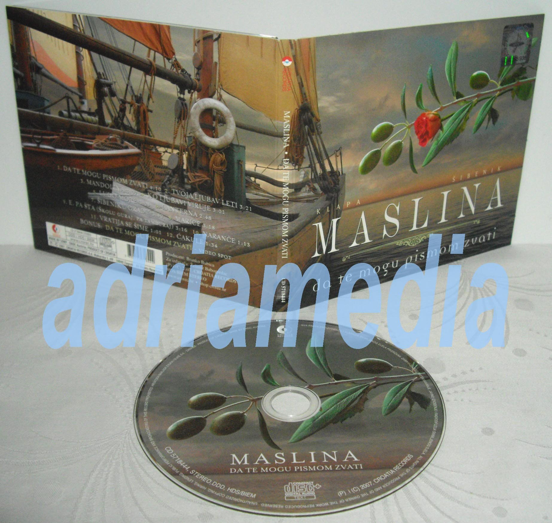 KLAPA MASLINA-Da Te Mogu Pismom Zvati