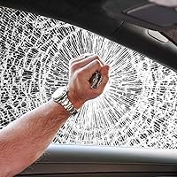 Vista 5 de Military Gift Shop Cuchillo táctico plegable de élite de la Guardia Costera, color negro, con ayuda de resorte, cuchillo de rescate negro USCG