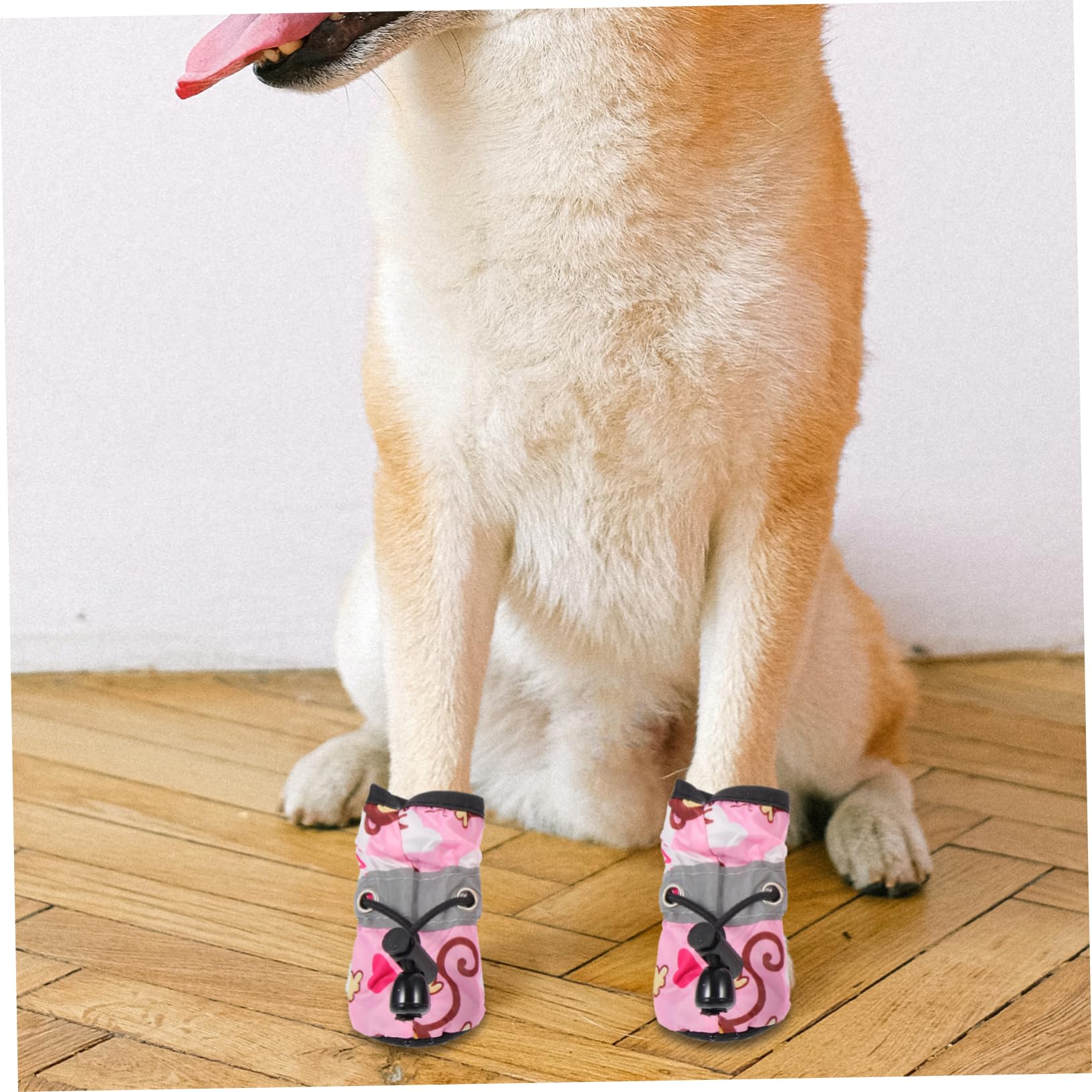 GALPADA Stylish Dog Shoes Dog Protectors Puppy -Slip Soft Sole Pet Shoes for Hot Pavement