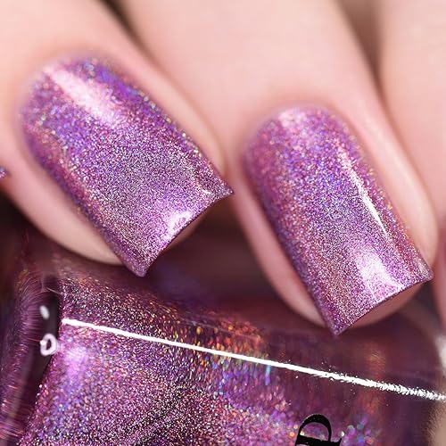 Miniatura 379 de ILNP Madison Ave Esmalte de uñas holográfico metálico rosa antiguo
