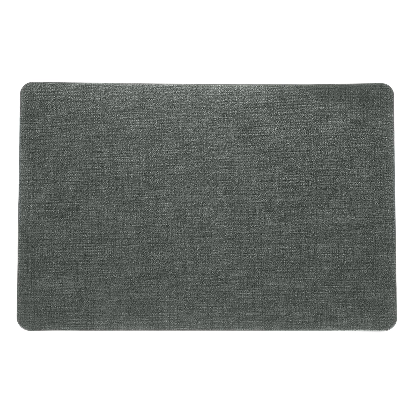 Set de table cuisine et fêtes pour repas de famille lot de 6 noir