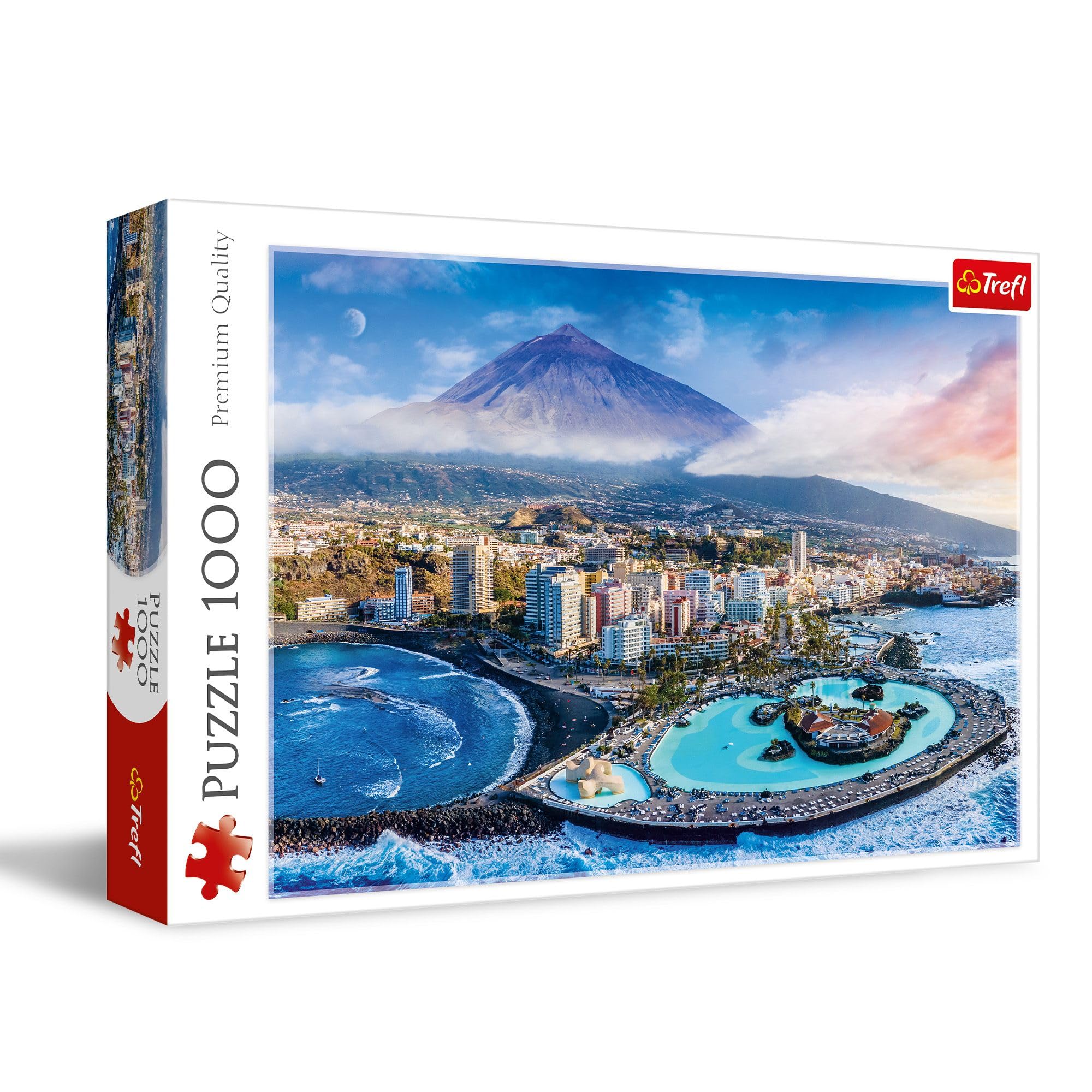 Trefl View of Tenerife - 1000 Piece Jigsaw Puzzles for Adults & Children Aged 12+ Canary Islands Spain Puzzle