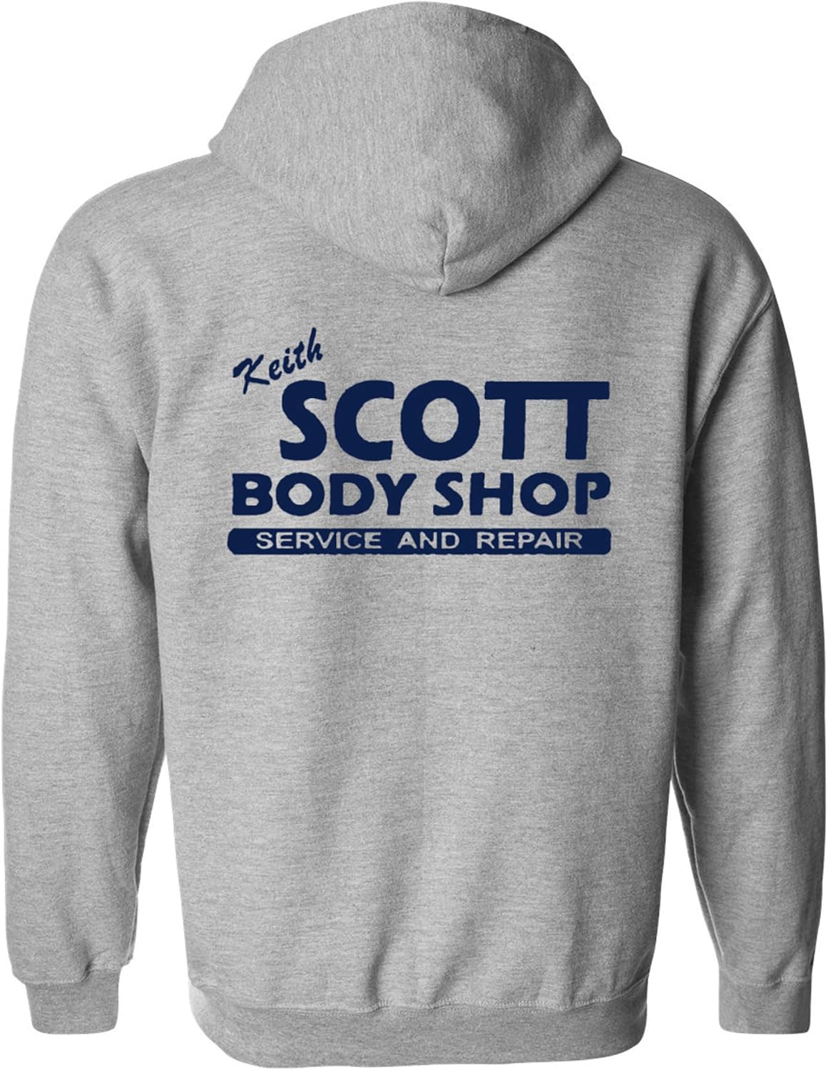 Zip Keith Scott Body Shop TV Both Side Full Print Zip Sweatshirt Hoodie
