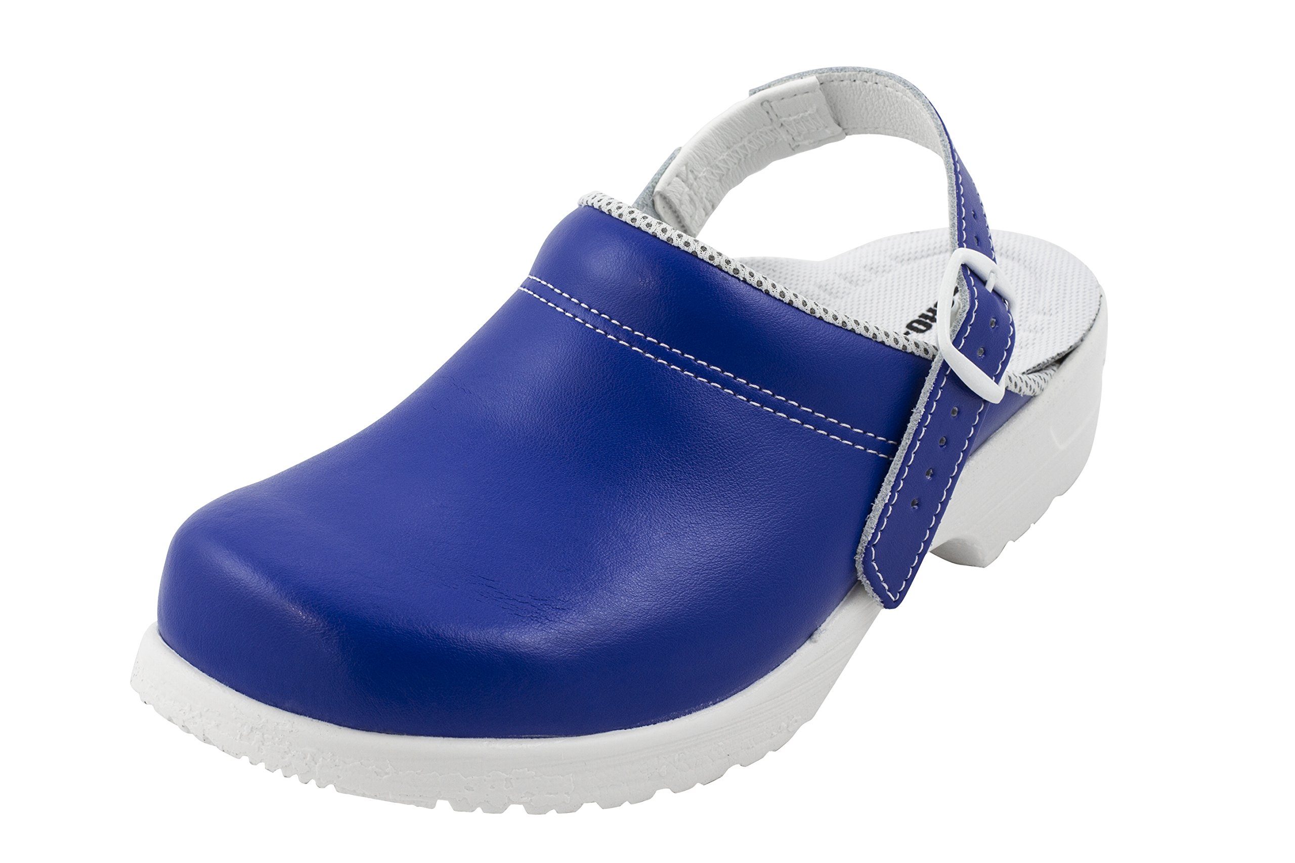 Euro-Dan Flex Zoccoli Aperto con Cinturino Tallone e Soletta Neon Blu 0+ a + e + SRC