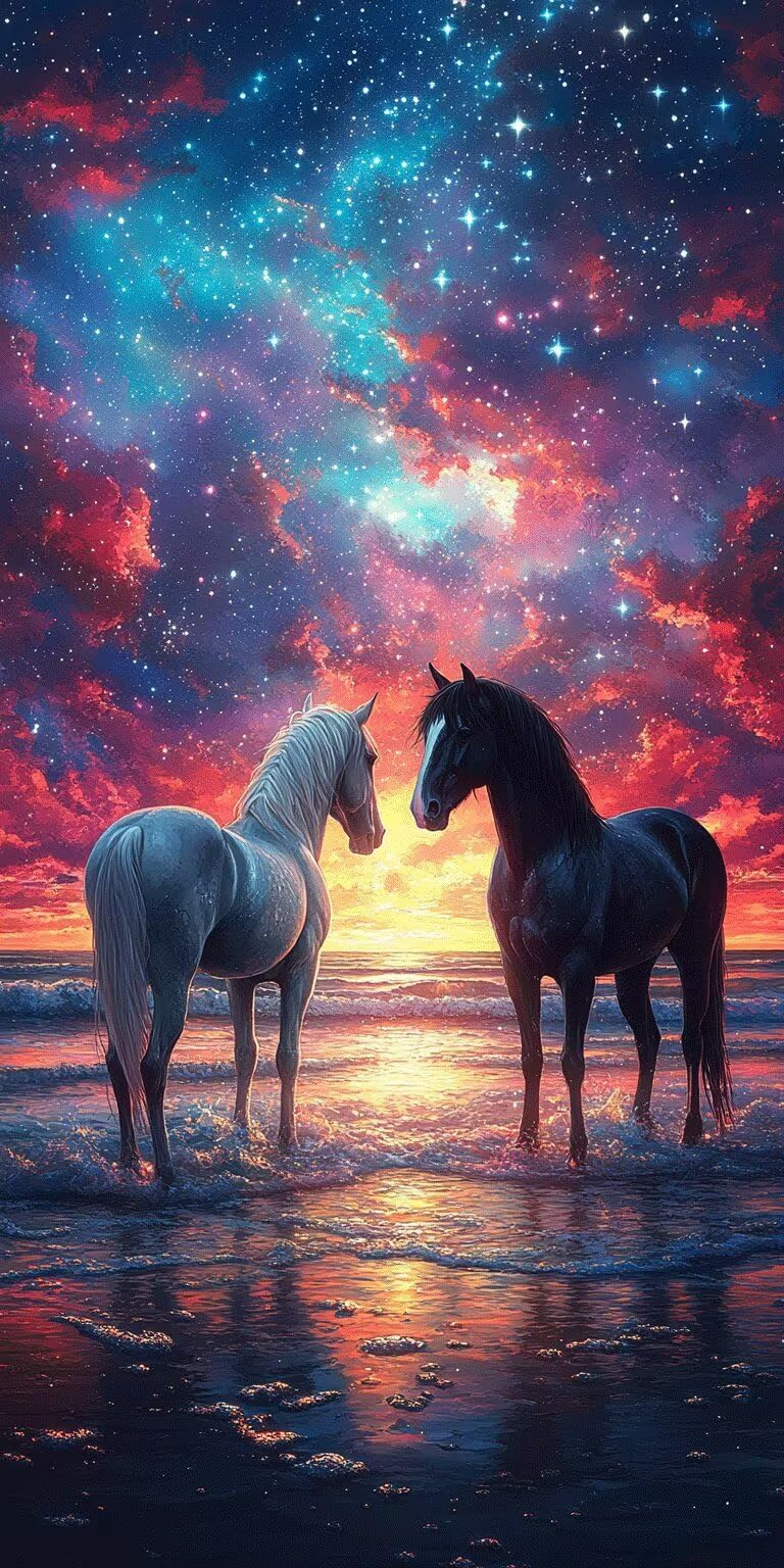 Dipingere con i Numeri Adulti Stelleanimale, 100x200cm, k-427