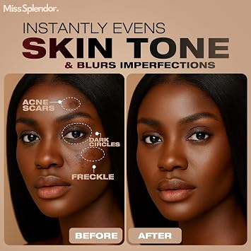 Beauty Balm Skin Tint 2 Pack (Shade 1) Serum-Boosted Skin Tint Stick for Black Women, Hybrid Foundation & Skincare, Splendor Skin Tint, Sheer-to-Light Buildable Coverage