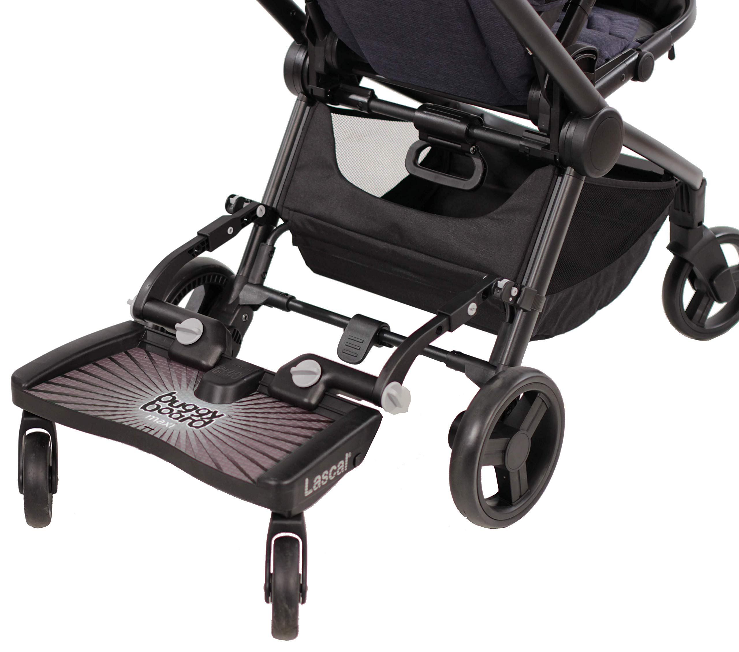 Lascal BB12077 Buggyboard Pedana Maxi Grigia, Universale per Passeggino e Carrozzina