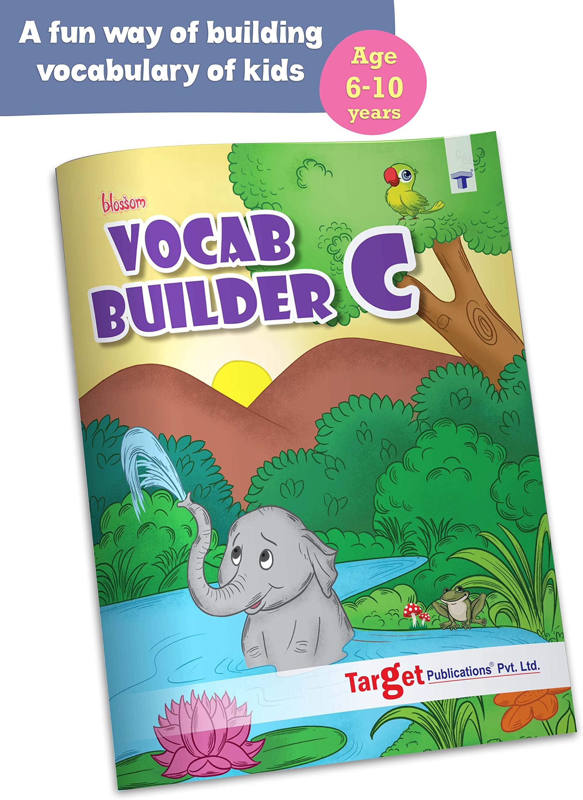 Blossom English Vocabulary Books For 6 To 10 Year Old Kids|Vocab Builder Part C|Prefix And Suffix, Sentences, Homophones And More With Activities|Learn English Speaking And Writing [Paperback]