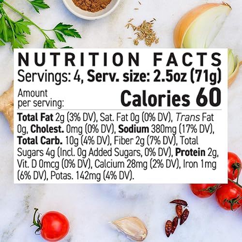 Miniatura 6 de Salsa de cocina fácil Vindaloo, robusta y picante, hecha con AOVE, sin azúcar añadida, sin OMG, sin gluten, vegana, paleo, paquete de 6