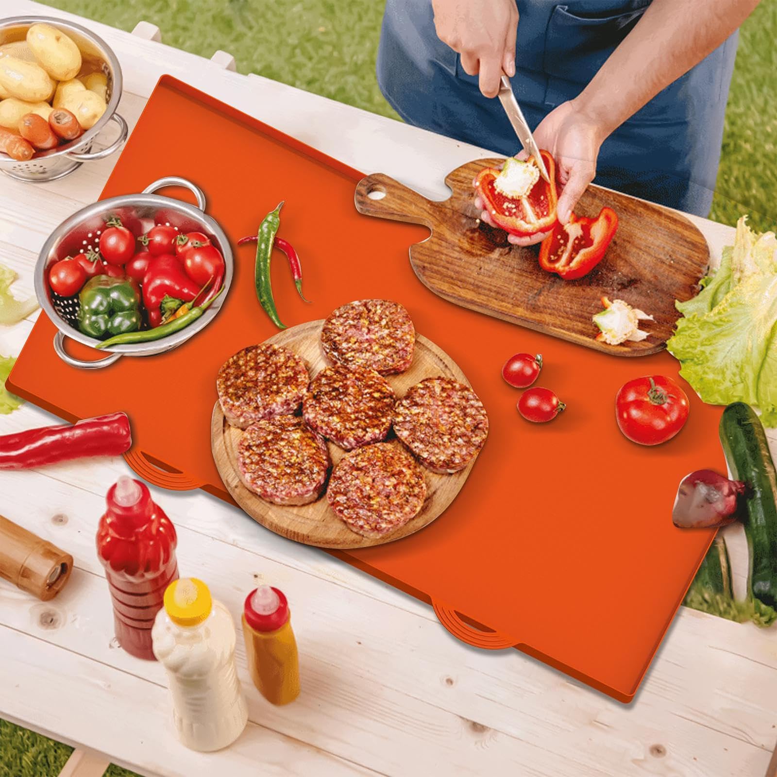Griddle Silicone Protective Mat Cover For Blackstone