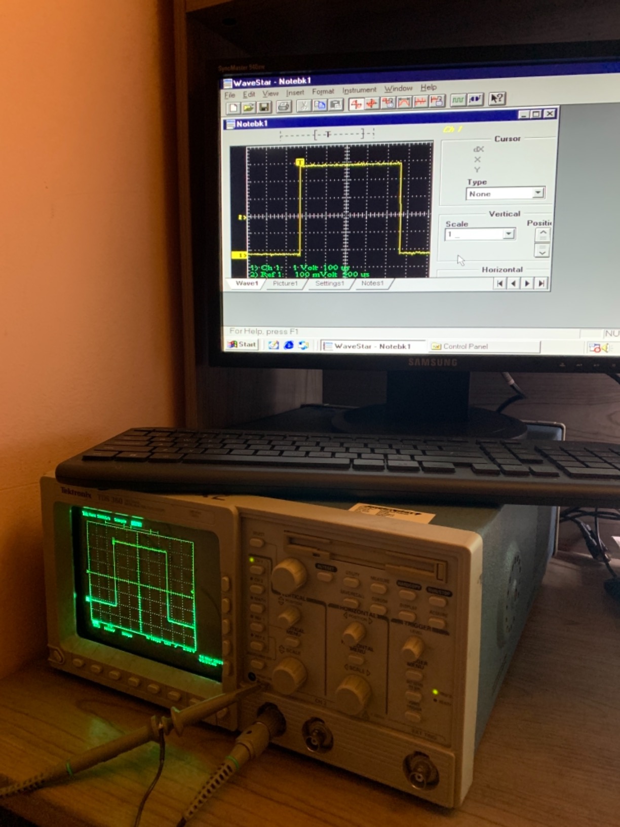 Great for oscilloscopes