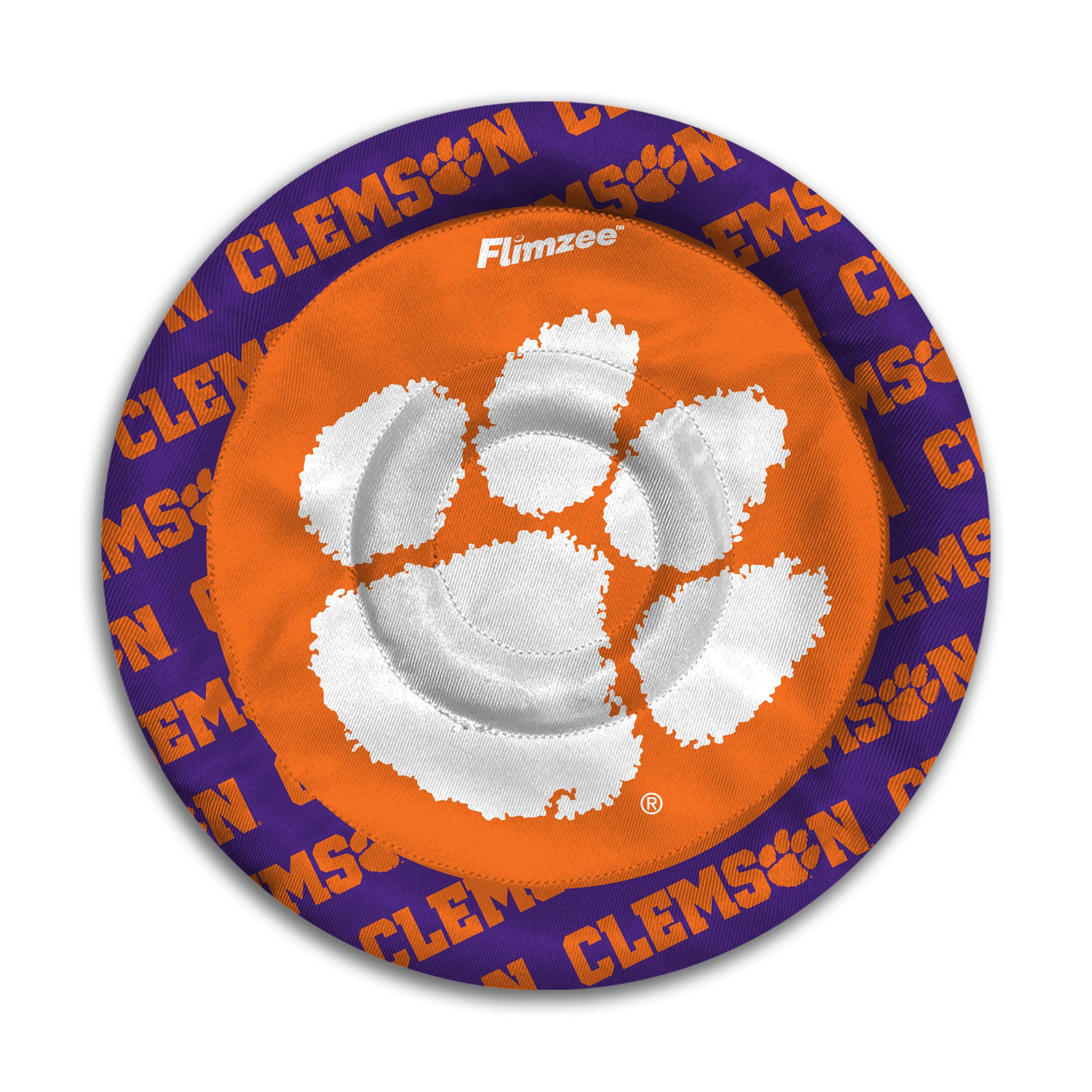 YouTheFan NCAA Clemson Tigers Flimzee Bean Bag Flying Disc