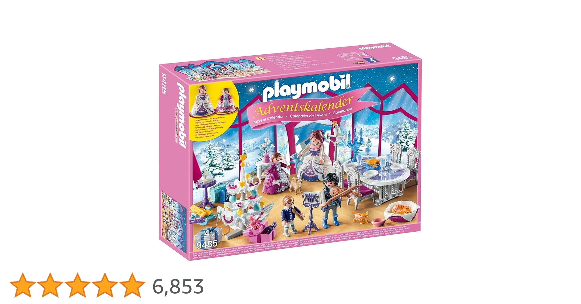 PLAYMOBIL 9485 Advent Calendar 2021, Christmas Ball in
