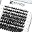 Lash Clusters,96 Pcs Cluster Lashes Y07 D Curl 8-18MIX DIY Lash Extensions Eyelash Clusters,KEYYOU Volume Wispy Individual Lashes Soft&Comfortable Easy DIY at Home(Y07,D-8-18MIX)