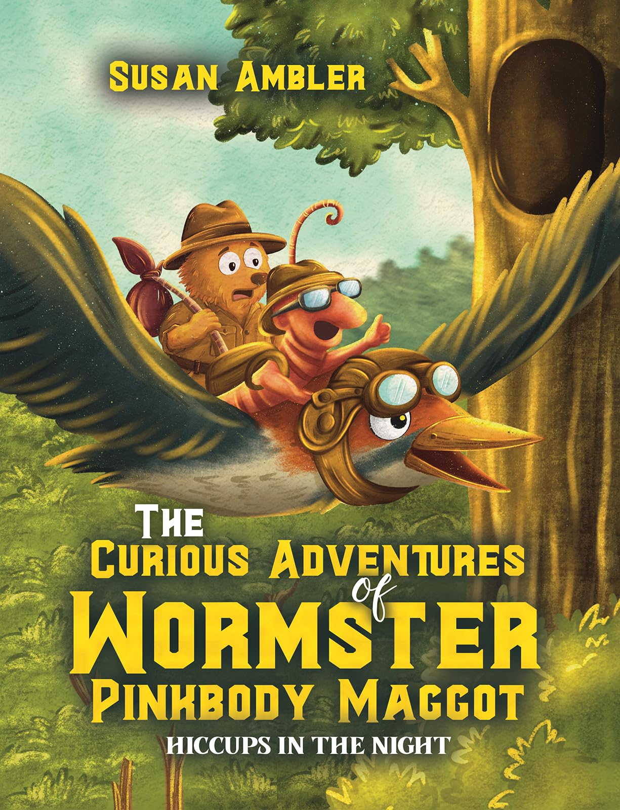 The Curious Adventures of Wormster Pinkbody Maggot: Hiccups in the Night