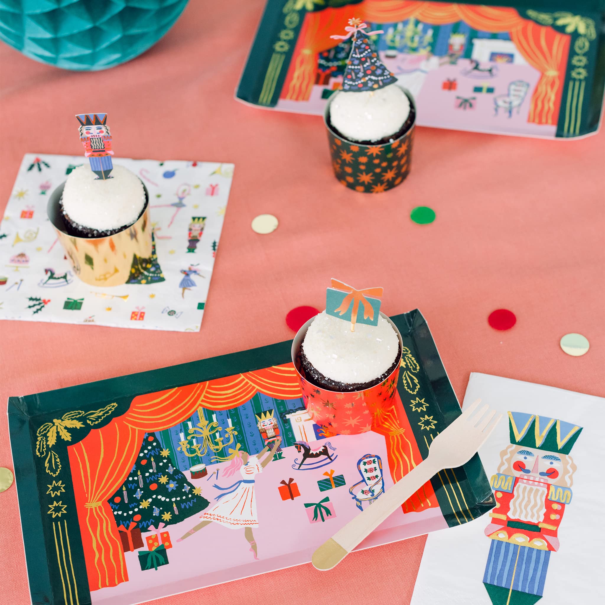 Daydream Society Nutcracker Sticker Set, Pack of 4