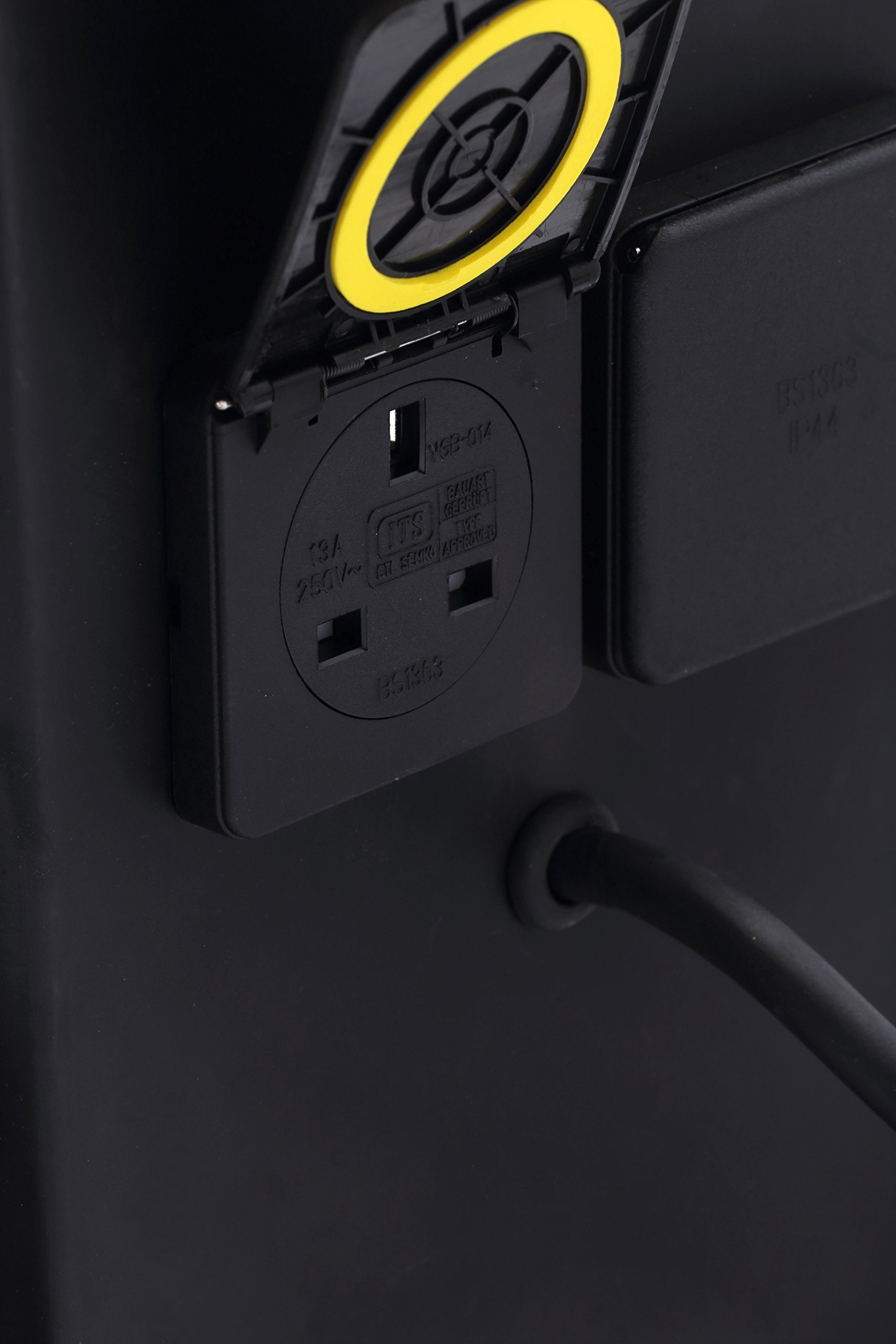 Stanley 31325 - Foco LED (50 W, 4000 lúmenes), color amarillo y negro