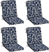 Vista 83 de Cojín para silla de comedor exterior Arden, 20 x 20 pulgadas, resistente a la lluvia, resistente a la decoloración, Alana Tile