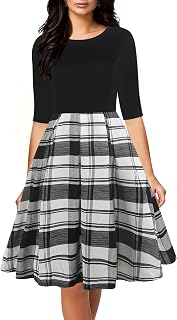 Oxiuly Womens Vintage Cocktail Dresses