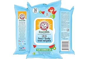 Arm & Hammer Wipes - 30 Count Flushable Baby Wipes - Under...