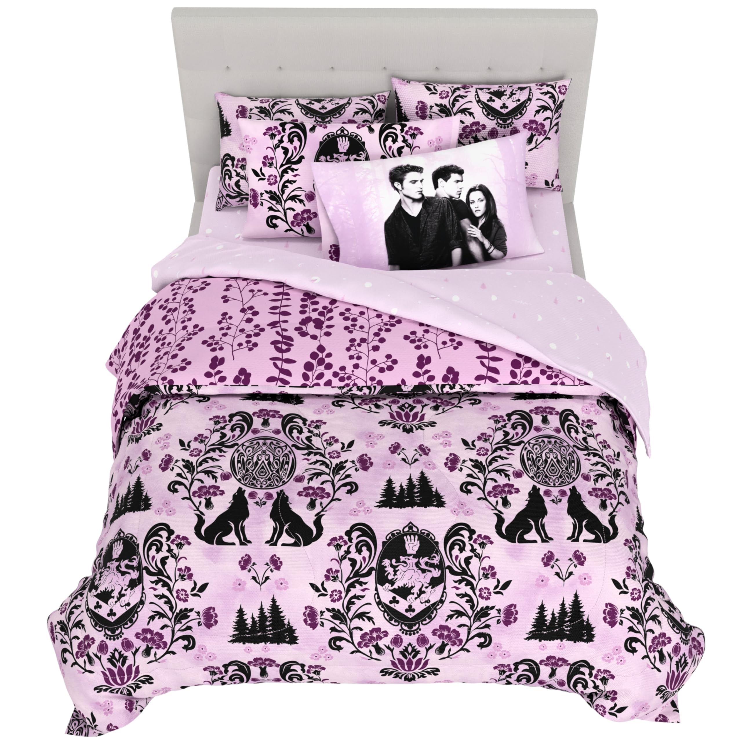 Twilight Bedding Set - Twin Size Comforter & Sheets -18 Twilight Bedding Set - Twin Size Comforter & Sheets -18