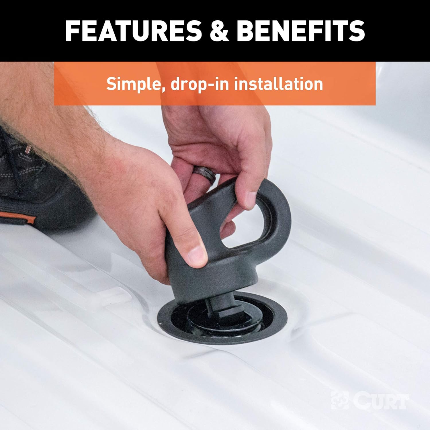 Nеw Prоduсt CURT 60639 Puck System Gooseneck Hitch Kit, Fits Select Chevy, Ford, GMC, Nissan Trucks, 38,000 lbs. GTW, 2-5/16-Inch Ball, Pucks Required