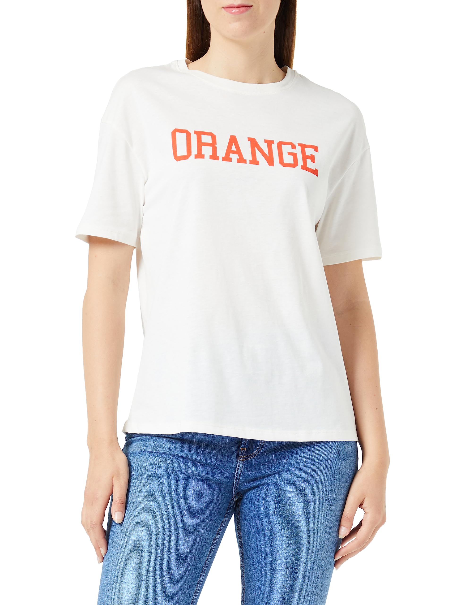 United Colors of Benetton Women's T-Shirt 3096d1042, Cream 0z3, XS
