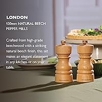 Vista 2 de Cole & Mason London - Molinillo de especias recargable, accesorio de cocina y hogar, molinillo de pimienta negra de mesa, molinillo de pimienta