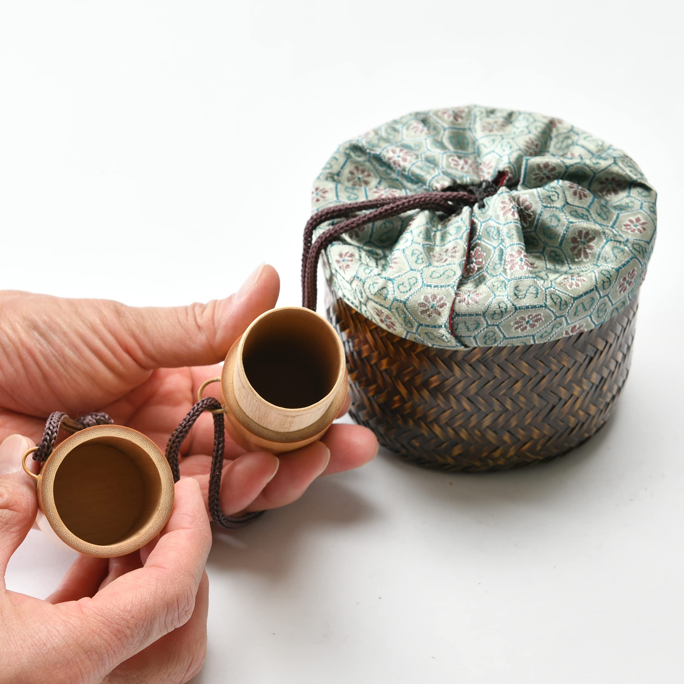 お茶台 Tea Caddy Zeze Chaire Pottery Container Canister Tea