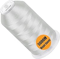 Vista 119 de New brothread - Bobina única de 5000 m de hilo de poliéster para máquina de bordar 40WT para máquinas comerciales y domésticas - Marigold