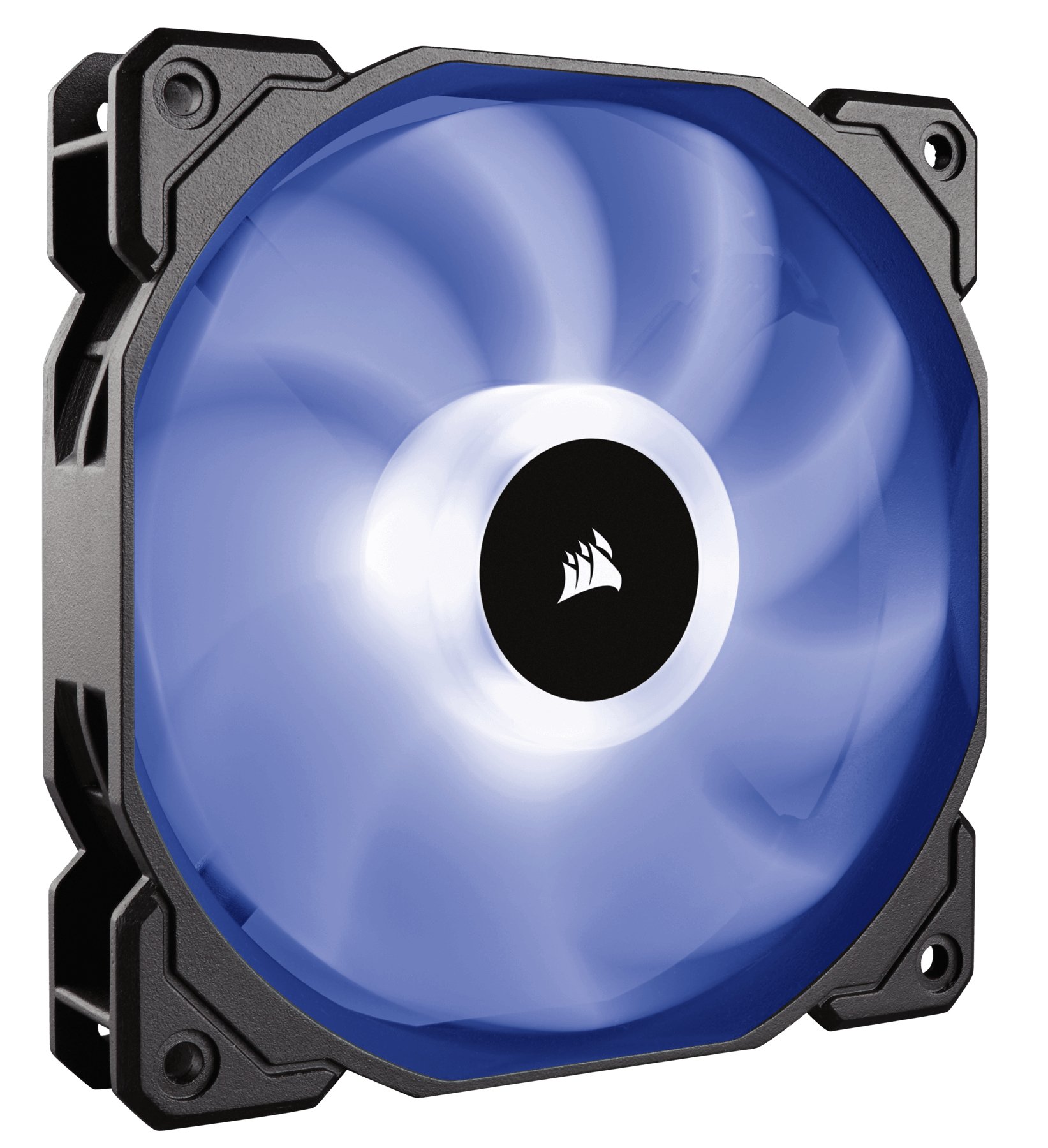 Corsair CO-9050061-WW SP Series SP120 120 mm, niski poziom hałasu, wysokociśnieniowy wentylator RGB LED z kontrolerem oświetlenia, czarny (3 sztuki)