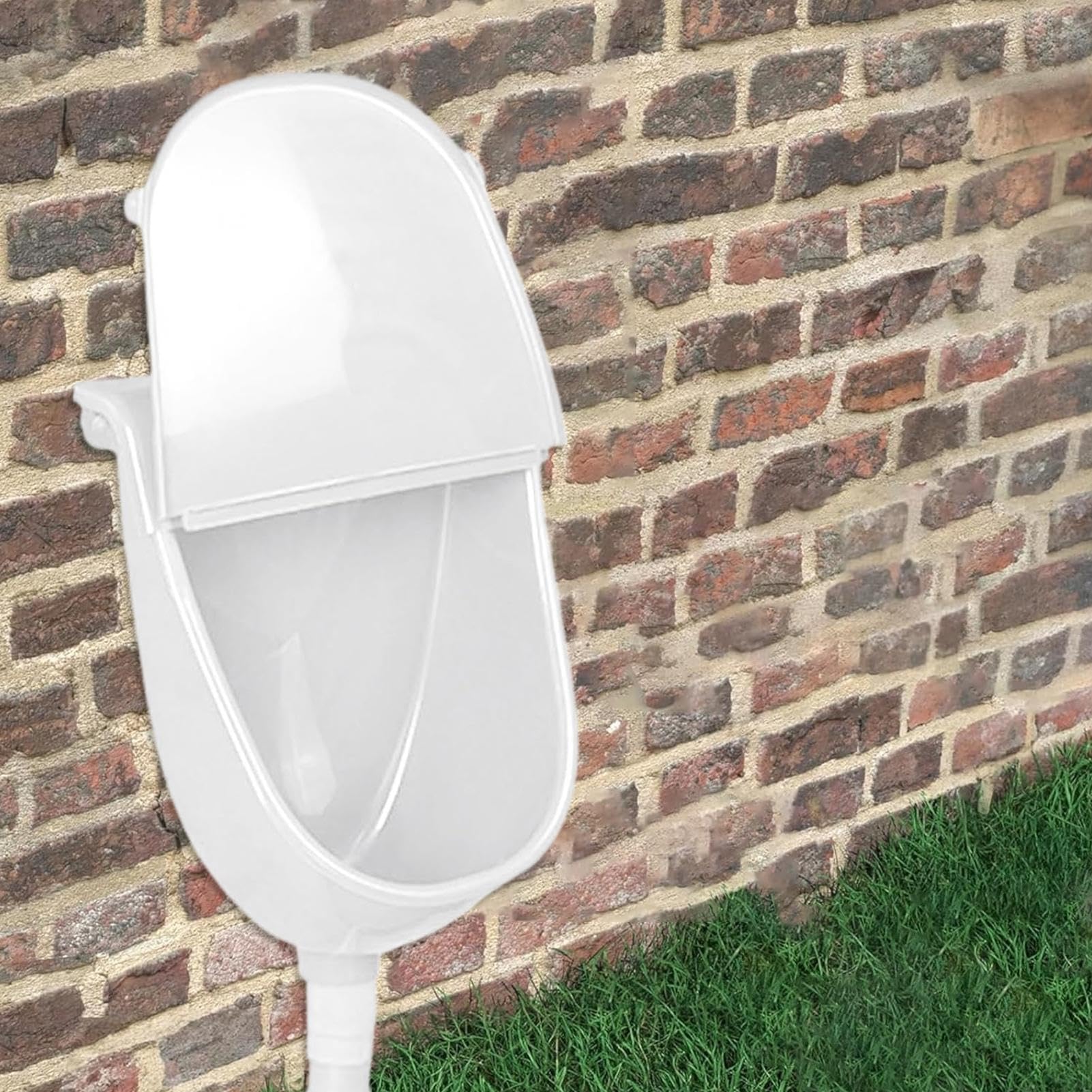 Herren-Urinale für Badezimmer, zur Wandmontage, geruchloser Urinabscheider mit Deckel, ideal für Wohnmobile, Schlafsäle, Jungen und Gärten – verbessert Hygiene und Komfort