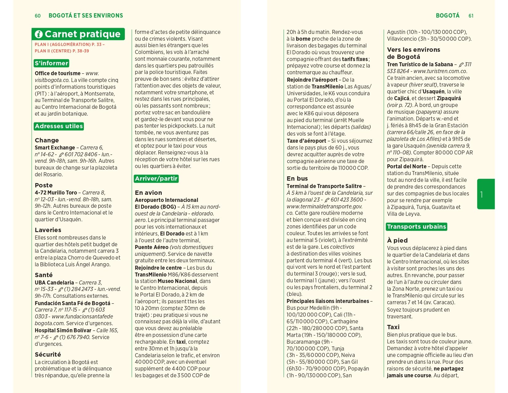 Guide Vert Colombie
