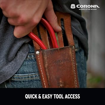 Corona AC 7220 Leather Pruner Scabbard Holster, 5-Inch, Original Version