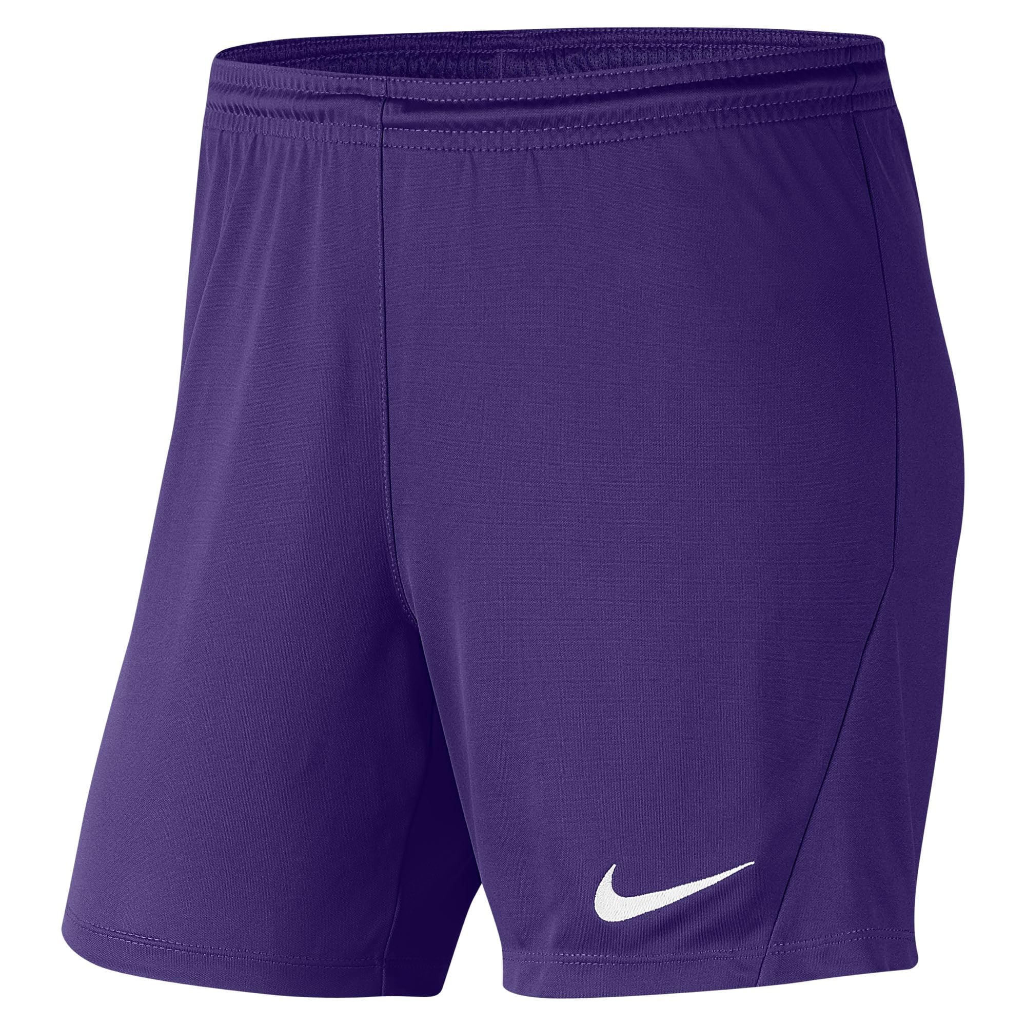 NIKE BV6860-547 Dri-FIT Park 3 Shorts Women's Court Purple/White Size M