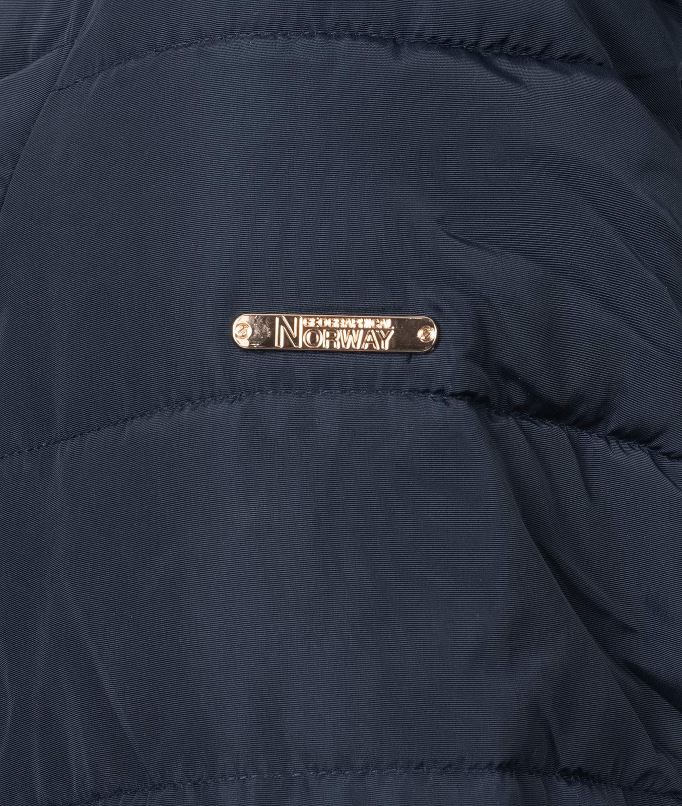 Geographical Norway Damen Winterjacke Parka Damenjacke Damenmantel Wintermantel Damen Jacken Outdoorjacke Warm Kunstfellkragen Gefüttert D-456 Navy M